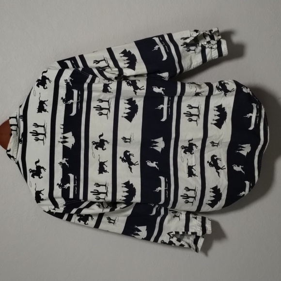 Vintage Western Style Button Down Shirt - Picture 4 of 8